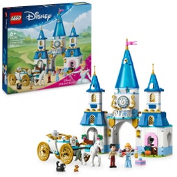 Disney Cinderella - 43275 Cinderella's Castle & Horse-drawn Carriage - 1 item