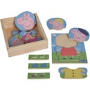 Eichhorn Peppa Pig - Changing Puzzle, 14 Pieces - 1 item