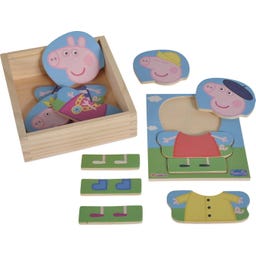 Eichhorn Peppa Pig - Changing Puzzle, 14 Pieces - 1 item