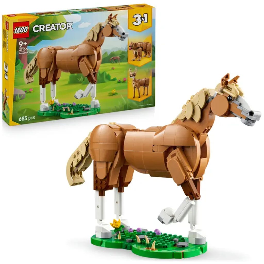 LEGO 31166 Creator Prachtig Paard - afbeelding 2
