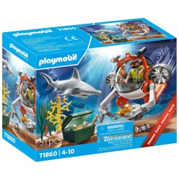 PLAYMOBIL 71860 Stadsaction - Ubåtsskattjakt - 1 st.