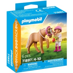 PLAYMOBIL 71887 Duopack - Flicka med ponny - 1 st.