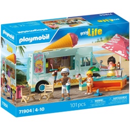PLAYMOBIL 71904 mitt liv - Glassbil och surfbutik - 1 st.