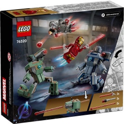 Marvel - 76320 Iron Man & War Machine vs. Hammer Drones