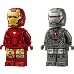 Marvel - 76320 Iron Man & War Machine vs. Hammer Drones