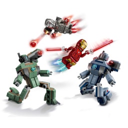 Marvel - 76320 Iron Man & War Machine vs. Hammer Drones