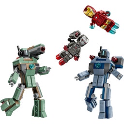 Marvel - 76320 Iron Man & War Machine vs. Hammer Drones