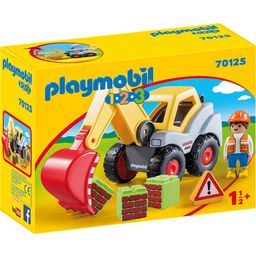PLAYMOBIL 70125 - 1.2.3 - Escavatore