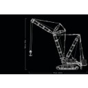 LEGO 42146 Technic Liebherr crawler crane