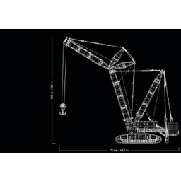LEGO 42146 Technic Liebherr crawler crane