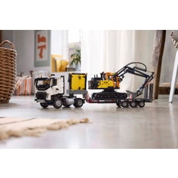 Technic - 42175 Volvo FMX lorry with EC230 Electric crawler excavator
