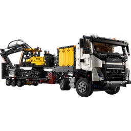 Technic - 42175 Volvo FMX lorry with EC230 Electric crawler excavator