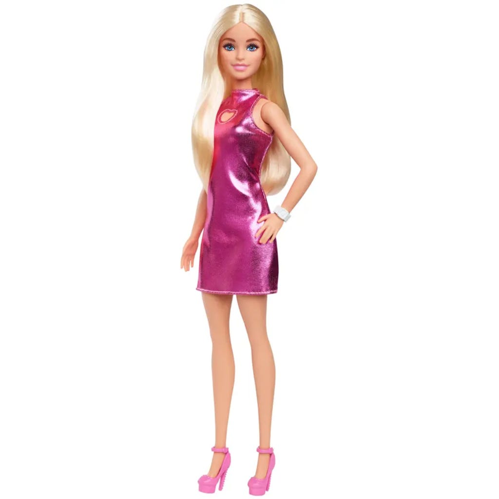 barbie outfits pink dress Barbie pink party dress