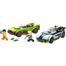 Stad - 60415 Politieauto & Muscle Car Chase