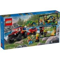 City - 60412 Fire brigade off-road vehicle