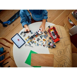 LEGO Ciudad - 60472 Desguace con coches