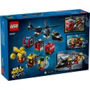 City - 60462 Juego combinado con helicóptero, camión de bomberos y submarino