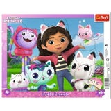 Gabby's Dollhouse Framed Puzzle, 25 pieces