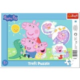 Trefl Peppa Pig Framed Puzzle, 15 pieces