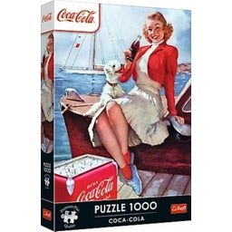Premium sestavljanka 1000 kosov - Coca / Fanta / Sprite - Break Time - 1 k.