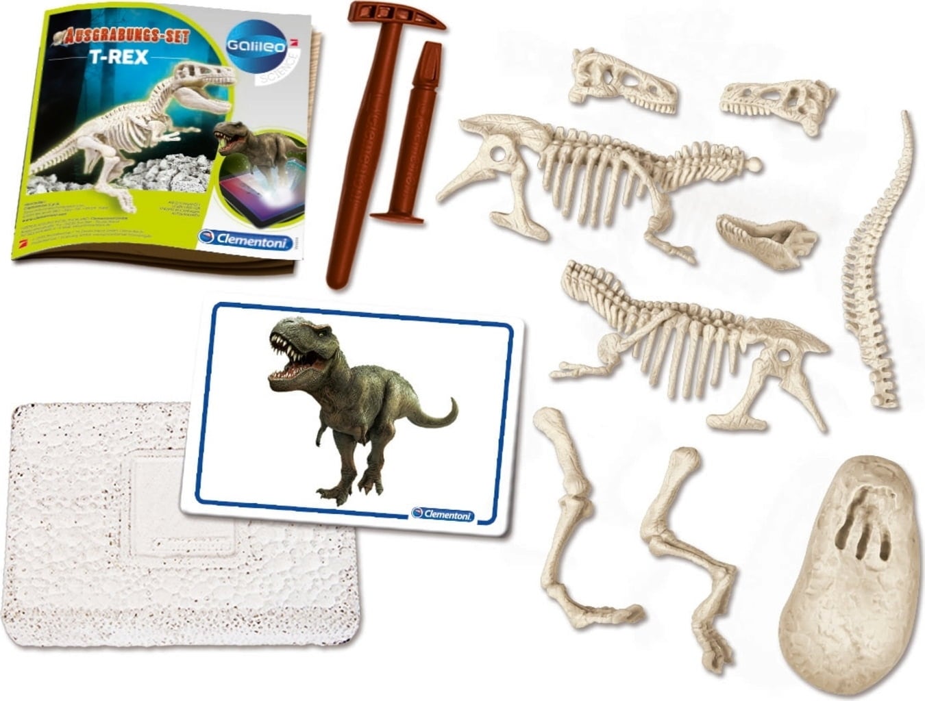 Clementoni Ausgrabungs-Set - T-Rex - 1 Stk