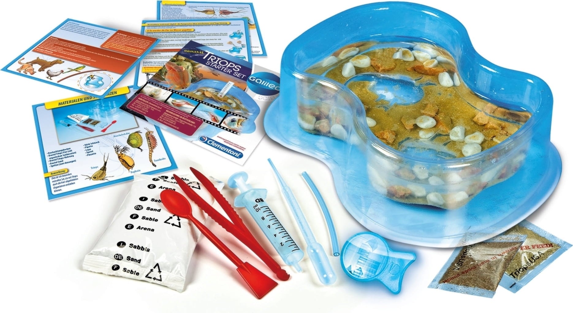 Clementoni Galileo - Original Triops - Starter Set - 1 Stk