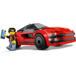 LEGO Ciudad - 60448 Coche deportivo rojo