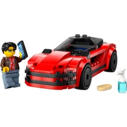 LEGO Ciudad - 60448 Coche deportivo rojo