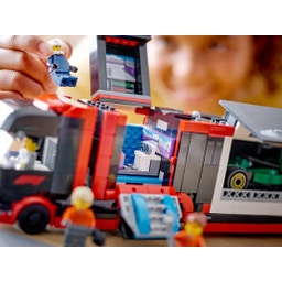LEGO Ciudad - 60445 F1 Transporter