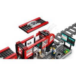LEGO Ciudad - 60423 Tranvía con parada