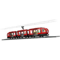LEGO Ciudad - 60423 Tranvía con parada