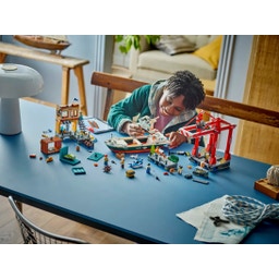 LEGO Ciudad - 60422 Puerto con carguero