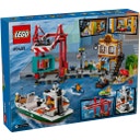 LEGO Ciudad - 60422 Puerto con carguero