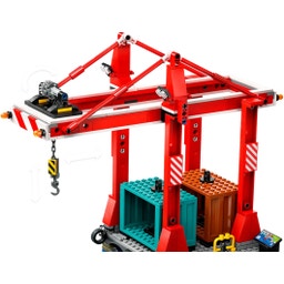 LEGO Ciudad - 60422 Puerto con carguero
