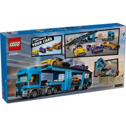 City - 60408 Camion Trasportatore con Auto Sportive
