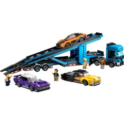 City - 60408 Camion Trasportatore con Auto Sportive
