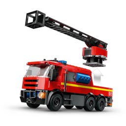 City - 60414 La Caserne et le Camion de Pompiers