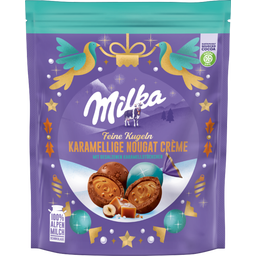 Milka Fine Pralines - Caramel Nougat Cream - 90 g