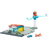 Airport take-off adventure playset with 1 die-cast Audi and 1 plastic aeroplane