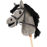 QHP Bridon sans Mors Hobby Horse, Noir