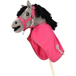 QHP Couverture en Polaire Hobby Horse - fuchsia