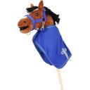 QHP Manta de Forro Polar Hobby Horse - azul cobalto