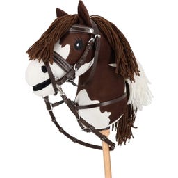 QHP Martingala para Hobby Horse - marrón oscuro