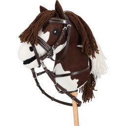 QHP Martingala para Hobby Horse - marrón oscuro
