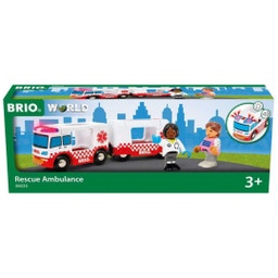 World – 36035 Rettungswagen | Zugset-Zubehör - 1 Stk