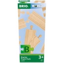 36099 - Pacchetto di Espansione Starter | Set di Binari in Legno da 12 Pezzi - 1 pz.