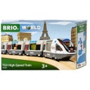 36087 Trenes del Mundo- Tren de alta velocidad TGV, Locomotora de Juguete - 1 ud.