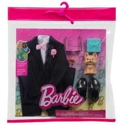 Set con abito da sposo per la bambola Ken nel giorno delle nozze