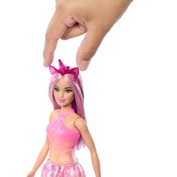 Barbie Bambole unicorno con capelli fantasy