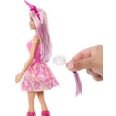Barbie Bambole unicorno con capelli fantasy